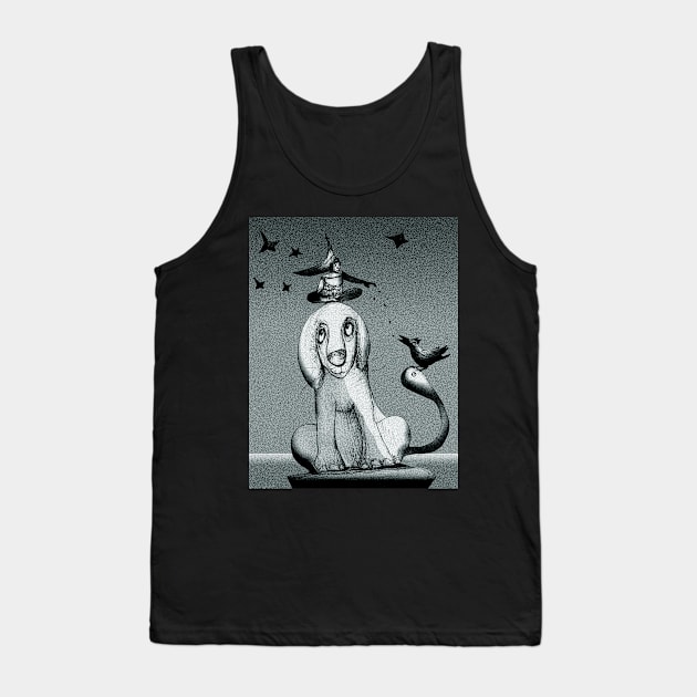 My cute sweet dog Tank Top by fantasticvolk